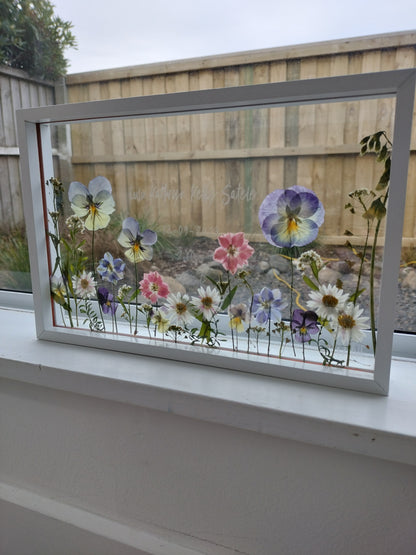 Custom Floral Frame
